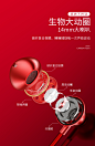【官方正品】蓝牙耳机双耳HiFi运动无线入耳式耳塞挂脖式超长待机原厂原配适用通用苹果小米vivo华为oppo手机-tmall.com天猫