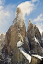 Snow Peaks, Cerro Torre, Argentina 阿根廷