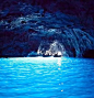 卡布里岛的海蚀洞——意大利