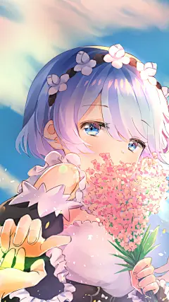 二次元唯美养眼动漫美女插画图片手机壁纸