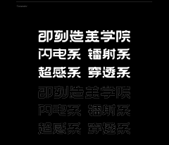 suoluomi采集到字体