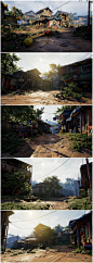 UE4 UnrealEngine4 虚幻4 荒无人烟影视级3D场景模型Slums 贫民区 次世代游戏场景 CG原画参考设定