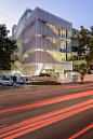 Perforated Steel Facade - Lokmanya Bank (Diamond Metal Screens)