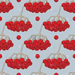 花楸浆果,四方连续纹样,华丽的,食品,壁纸,植物群,装饰物,植物,水果,复古