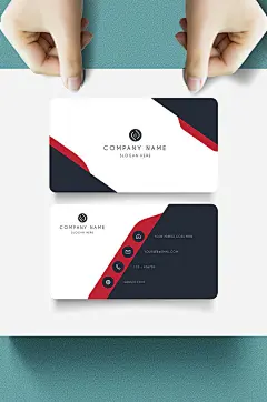 简约高端大气商务名片-众图网