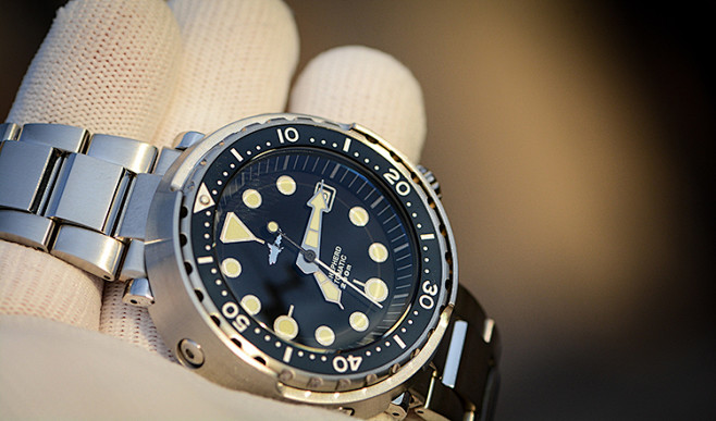 钢带款定制国产潜水表sbbn015水鬼罐头运动游泳防水夜光休闲时尚淘宝