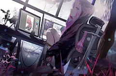 最美二次元：竹马俏，青梅韶，荷叶田田花开苞