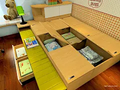 11-13平方美式田园风格儿童房家具装修效果图套餐B22144_新居网