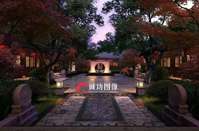 优秀景观效果图作品【180张】杭州诚功图...