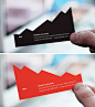 Fancy - Franco Caligiuri Financial & Investment Representative: Chart business card | Ads of the World™