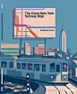 The Great New York Subway map • Moma 2018 : Published by MoMA The Museum of Modern Art with the collaboration of The New York Transit Museum and distributed by ABRAMS Books : the book introduces young readers to the idea of graphic design as a way to solv