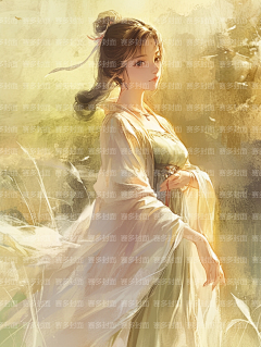 赛多封面设计工作室采集到版权-古风女【授权QQ3324352440】