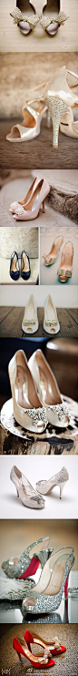 婚礼素材收集者：#婚鞋# 闪亮婚鞋 (婚礼素材收集者 汇聚婚礼相关的一切)@北坤人素材