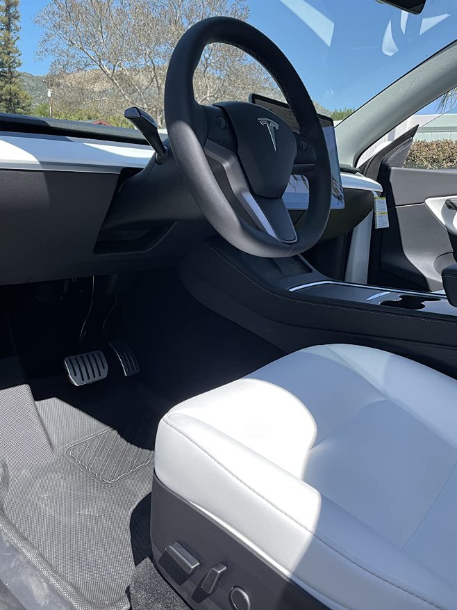 EJR 7" Rear Seat Touchscreen For Tesla Model 3 & Model Y (2019-2022) - Android 12, 4G+64G