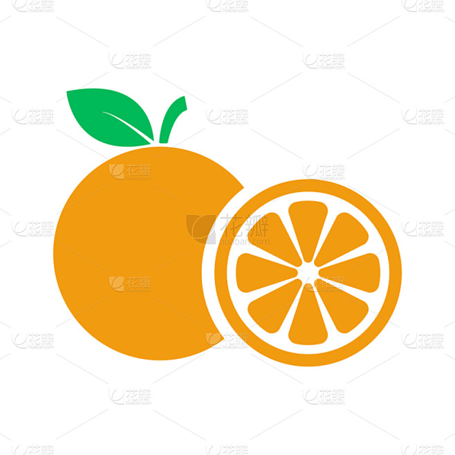 橙子,水果,计算机图标,形状,素食,无人,绘画插图,符号,标签,果汁
