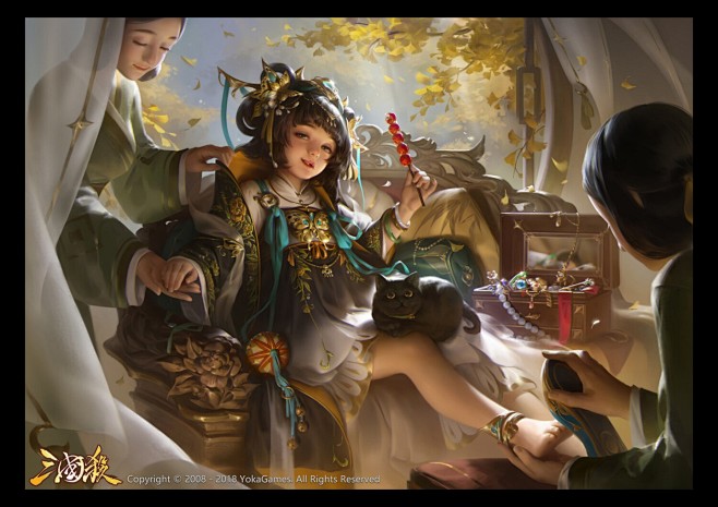 国人画师  圆子-lin   作品欣赏 ...