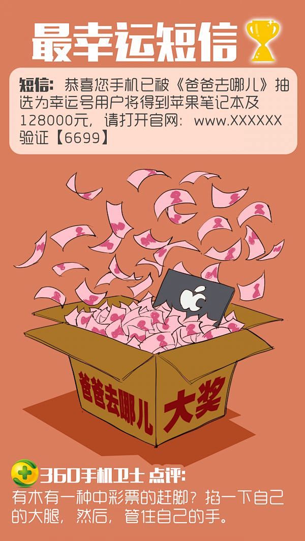诈骗短信的一手好文案@广告门 - 奇虎3...