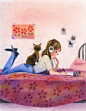 黑眼睛 / by Genevieve Godbout ​​​​