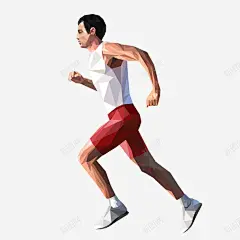 手绘拉松的男生矢量图高清素材 设计图片 页面网页 平面电商 创意素材 png素材