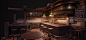 Irish pub - PBR interior diorama, Math Roodhuizen : A small PBR diorama of an Irish pub. Textured with Designer and Painter. I tried to keep a nice resolution whilst still being rather optimized, so I created a trim sheet texture completely in Designer an