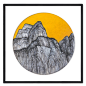 现代新中式装饰画意境山水玄关书房挂画工艺画纯手绘油画设计师-淘宝网