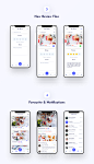 食物食谱美食爱好者移动APP界面设计工具包 Food UI Kit For Adobe XD | Foodybite :  