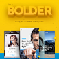 UI & UX Design / Bolder : Bolder - Mobile UI Kit is a package of ready-to-go mobile screens meant to help you kickstart your next mobile or responsive web projects. It comes with more than 60 screens retina ready, pixel perfect & aligned of a grid