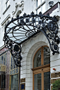 Budapest ornate entry