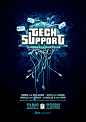 TechSupport poster by *Crittz
