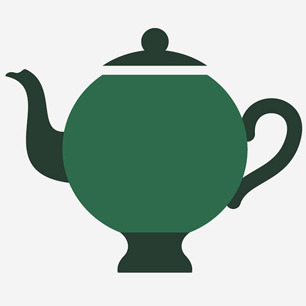 绿色茶壶优雅茶壶矢量图高清素材 优雅茶 ...