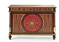 Wooden sideboard with doors with drawers MG 1410 by OAK Industria Arredamenti