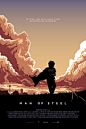 Man of Steel Poster by Oli Riches