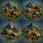 lauren70_Landscape_forest_High_mountains_Green_plant_Volcano_SL_b1579dd7-b62f-40bd-a4bb-1e59ca6d59e5.png (2048×2048)