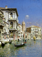 Rubens Santoro (Italian, 1859-1941) Venice ​​​​