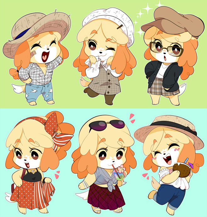 Fashionable Isabelle...