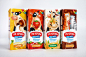 俄罗斯DAIRY COMPANY乳业公司牛奶包装-手绘插画-商业插画案例 - CGArt #包装插画# #卡通形象#