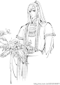 《一蓑烟雨》插图四至六+贺图+人设线稿