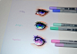 Colorful Manga Eyes by Lighane
