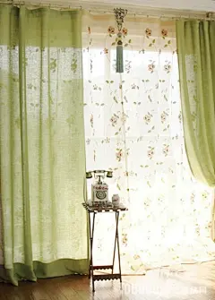 2013绣花窗帘图大全