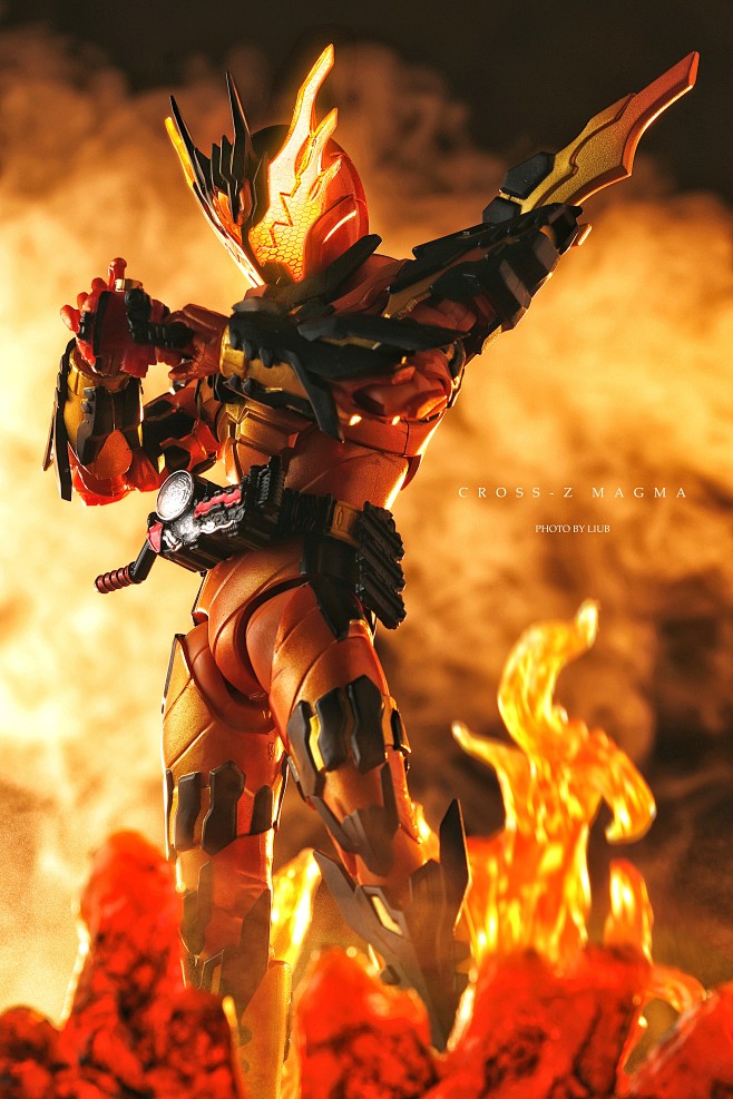 #假面骑士# 岩浆龙 SHF （3648...