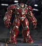 Avengers: Infinity War - Unused Hulkbuster Designs, Josh Nizzi : Kitbashing from Phil Saunders and Josh Herman Iron Man designs - sorry for butchering your awesome work guys. haha

The last version was based on the idea of repairing the previous suit from