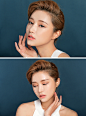 3CE DUO CONTOUR STICK #01 : 동양피부에 꼭 맞춘 두가지 컬러로 완성하는  입체적인 페이스라인! #라이트아이보리