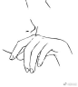 有没有一款是你的托下巴的手姿势，我常用图4 （绘画学习交流群：308250976，画学反应官网：O网页链接 ） #绘画素材##绘画参考# ​​​​