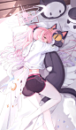 蔚蓝档案 碧蓝档案 ba 未花 mika 粉毛 