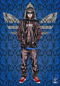艺术涂鸦插画家VANZ提案 adidas Originals 2014 CNY 系列登场