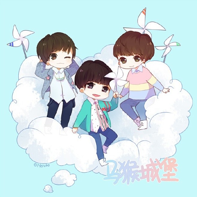 #么么哒# #Q版# #TFBOYS#