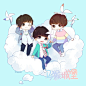 #么么哒# #Q版# #TFBOYS#