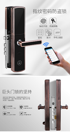 给我一桶忘情水采集到指纹锁