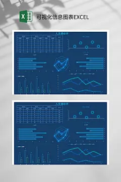 可视化信息图人员调动表-众图网