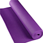 皮尔瑜伽 PVC6mm标准专业瑜伽垫环保健身垫防滑纯色垫紫色 赠送背包